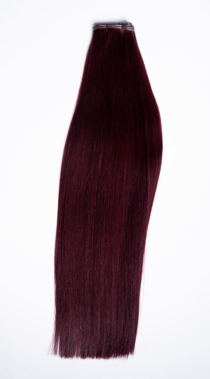 Mauve Shades - Straight Hybrid Weft