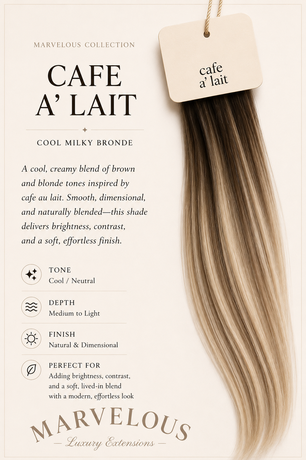 Marvelous Shades - Straight Hybrid Weft