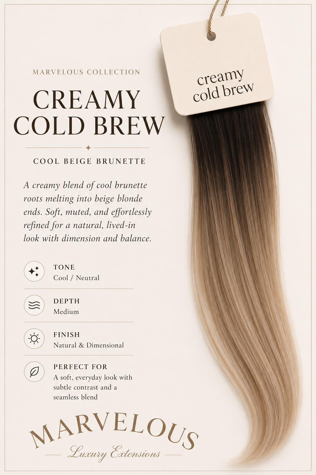Marvelous Shades - Straight Hybrid Weft
