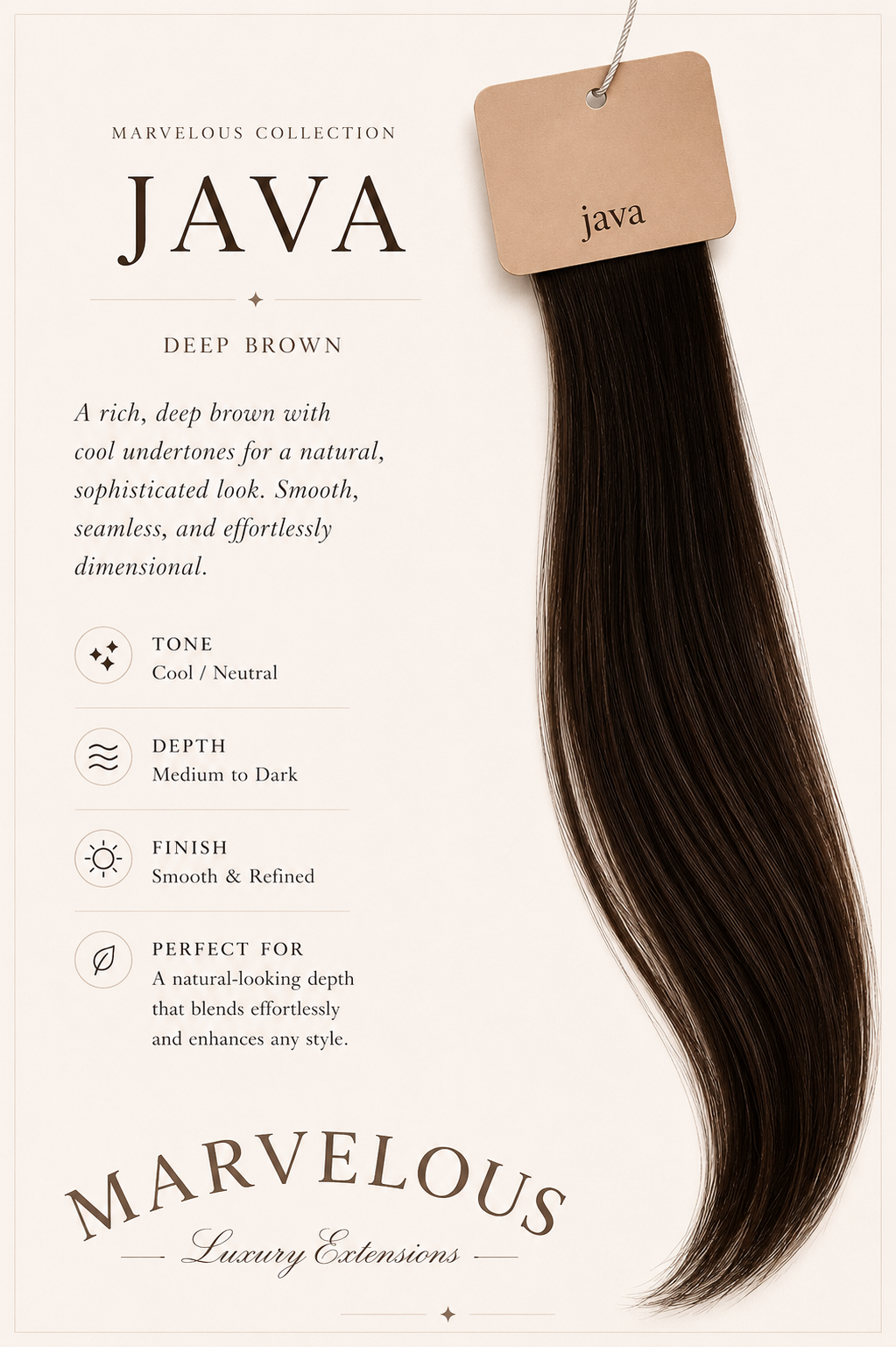 Mauve Shades - Straight Hybrid Weft
